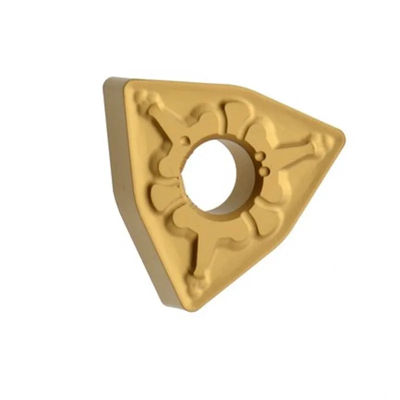 Peach-shaped Toshiba CNC Triangular Insert WNMG080408/04/12-TMT9125/T9115 External Turning Tool for Steel Parts Only