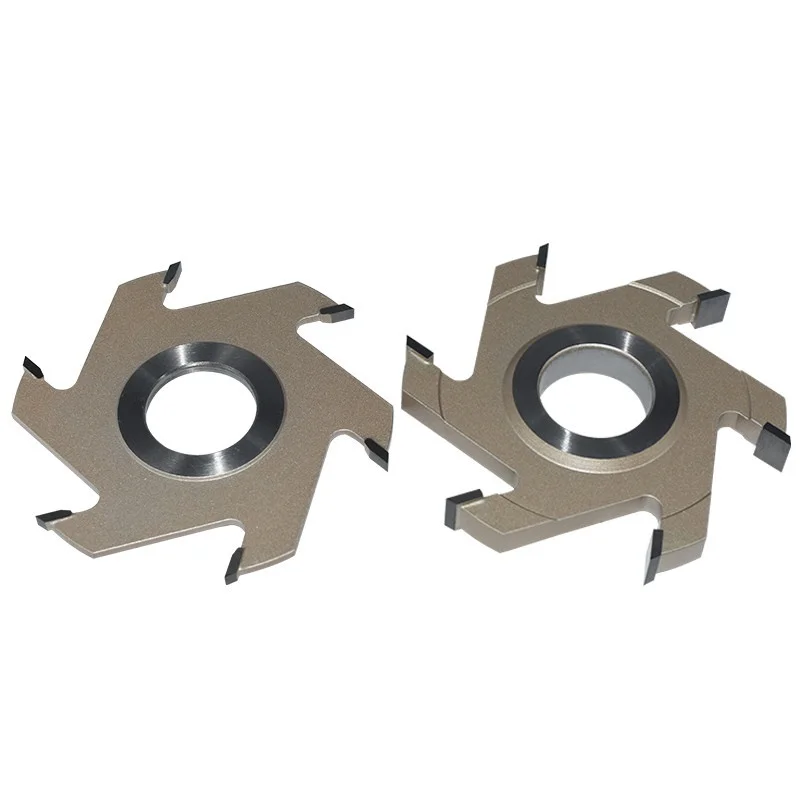 Six-Flute Slotting Cutter for Router 35mm Hole 125x35x3mm Square Tooth Combination