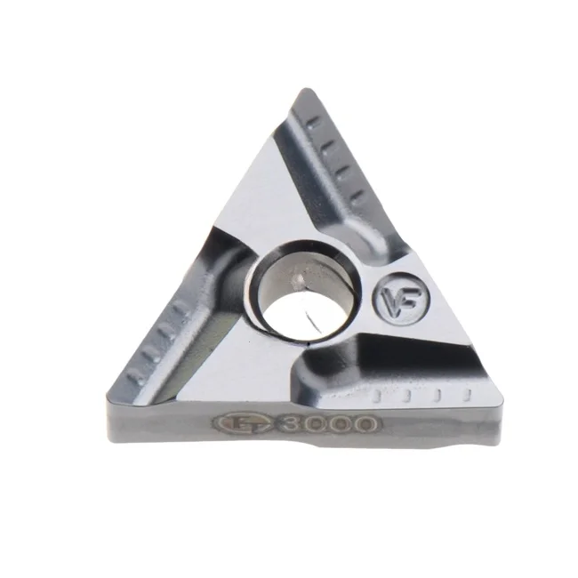TNMG160404L-VF CT3000 CNC Turning Tool Blade X343 Triangle Shape 60hrc