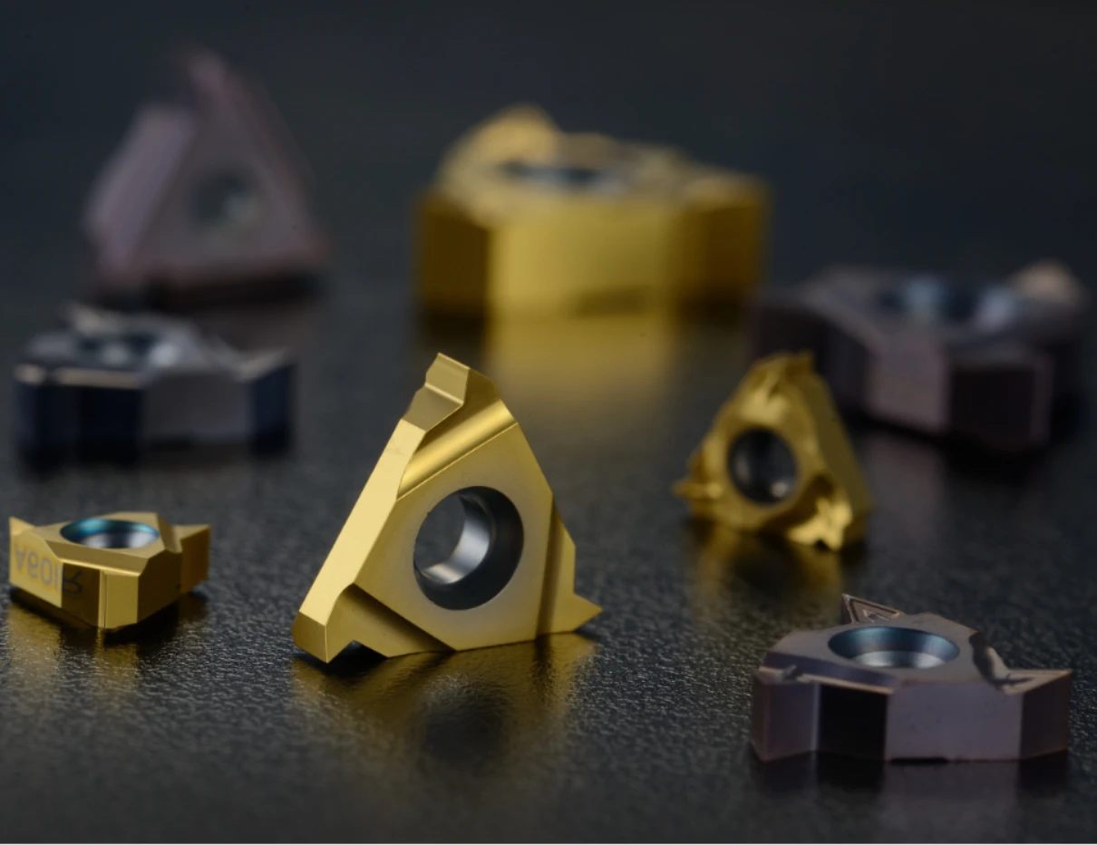 Thread Inserts MMT 16ERAG60 HMC Tungsten Carbide PVD/CVD Coated HRC43-47 Threading Insert CNC Lathe Cutting Turning Tool