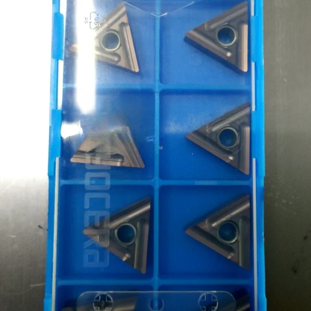 Tnmg160404R-St Cast Iron Tnmg160402R-LD Triangle Shape PVD/CVD Coated for Steel/Stainless 10pcs OEM