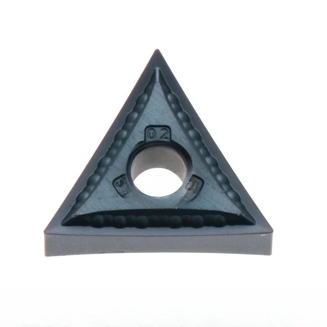 Turning CNC Blade TNMG160402MS KC5010 Triangle Stainless Steel PVD&CVD Coated HRC60 Insert