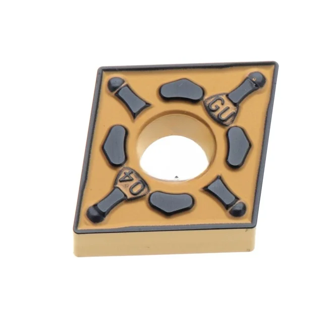 Turning Inserts Guangdong CNC Blade CNMG120412N-GU AC630M PVD Coated Diamond HRC20-50