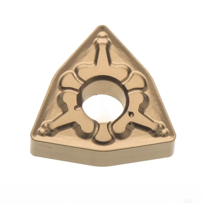 WNMG080408-TM CNC Triangle Shape Turning Tool with PM for Precision Machining External Turning Insert
